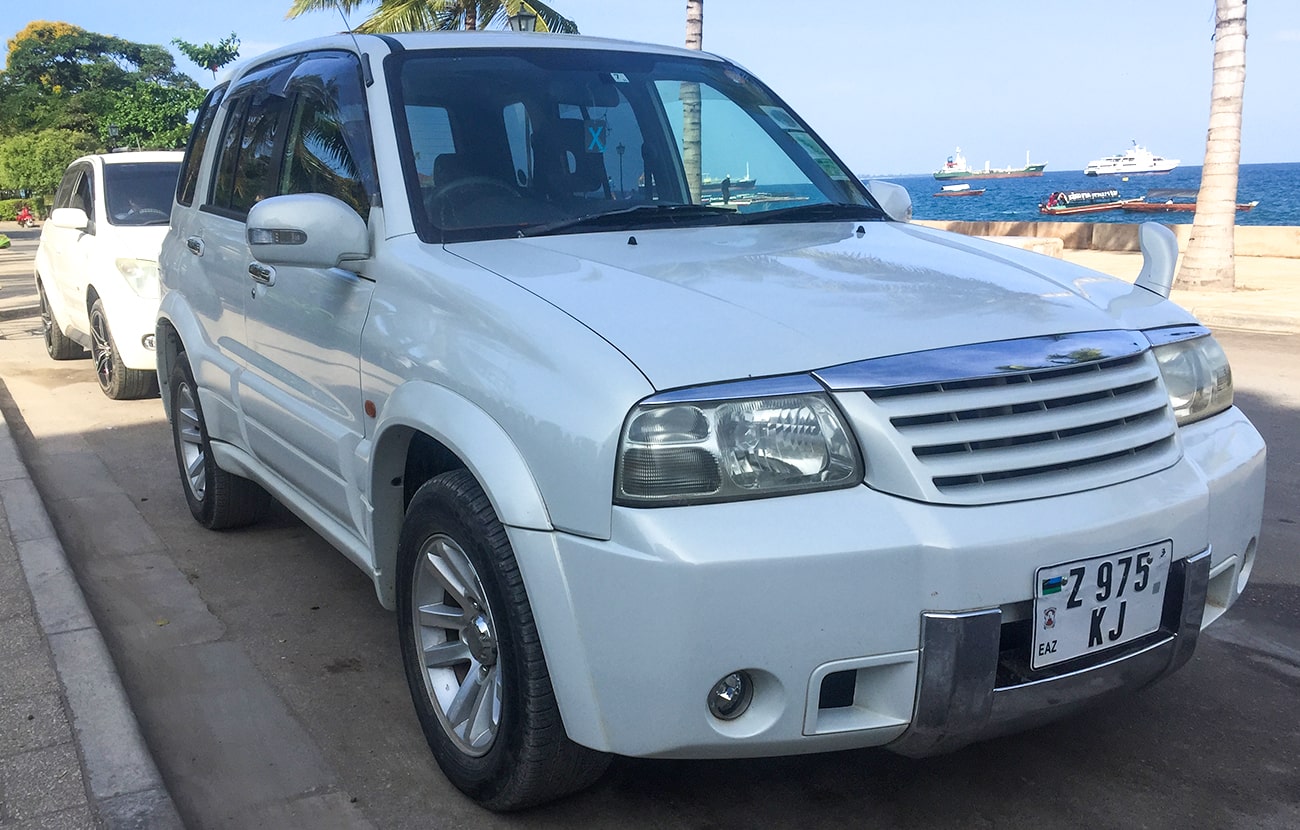 Rent Suzuki Grand Vitara in Zanzibar Low Price & Quality